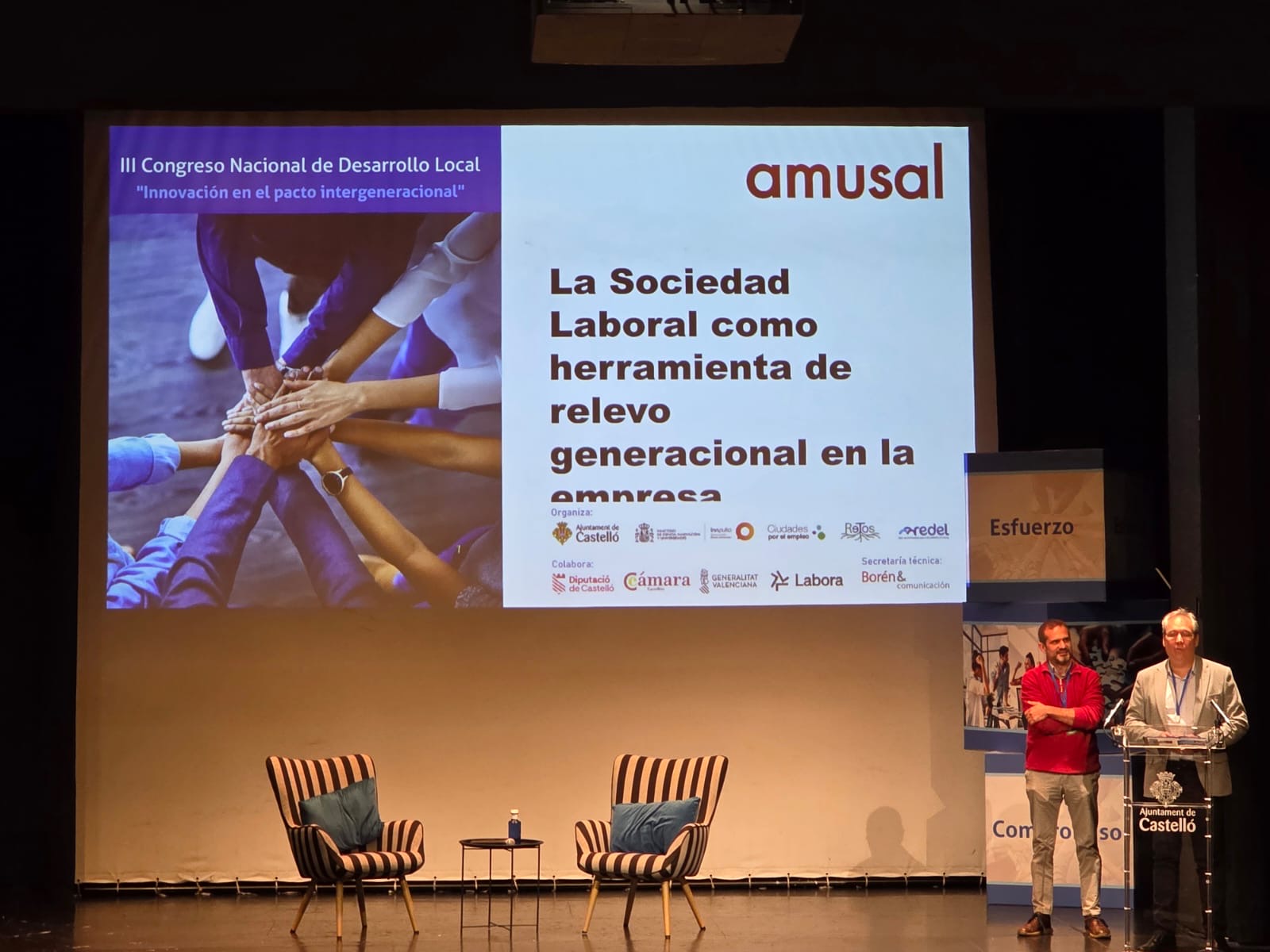 amusal destaca el relevo generacional como reto clave en el III Congreso Nacional de Desarrollo Local