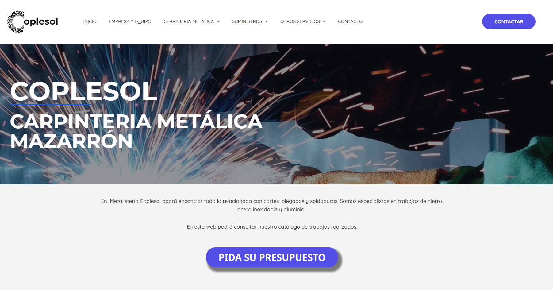 Metalistería Coplesol SLL: Innovación y Excelencia en el Sector del Hierro, Acero Inoxidable y Aluminio