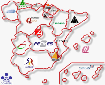 mapa asociaciones