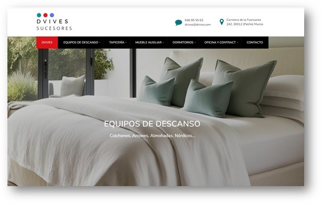La Sociedad Laboral DVIVES SUCESORES SLL impulsa su expansión en el sector del mueble de la Región de Murcia
