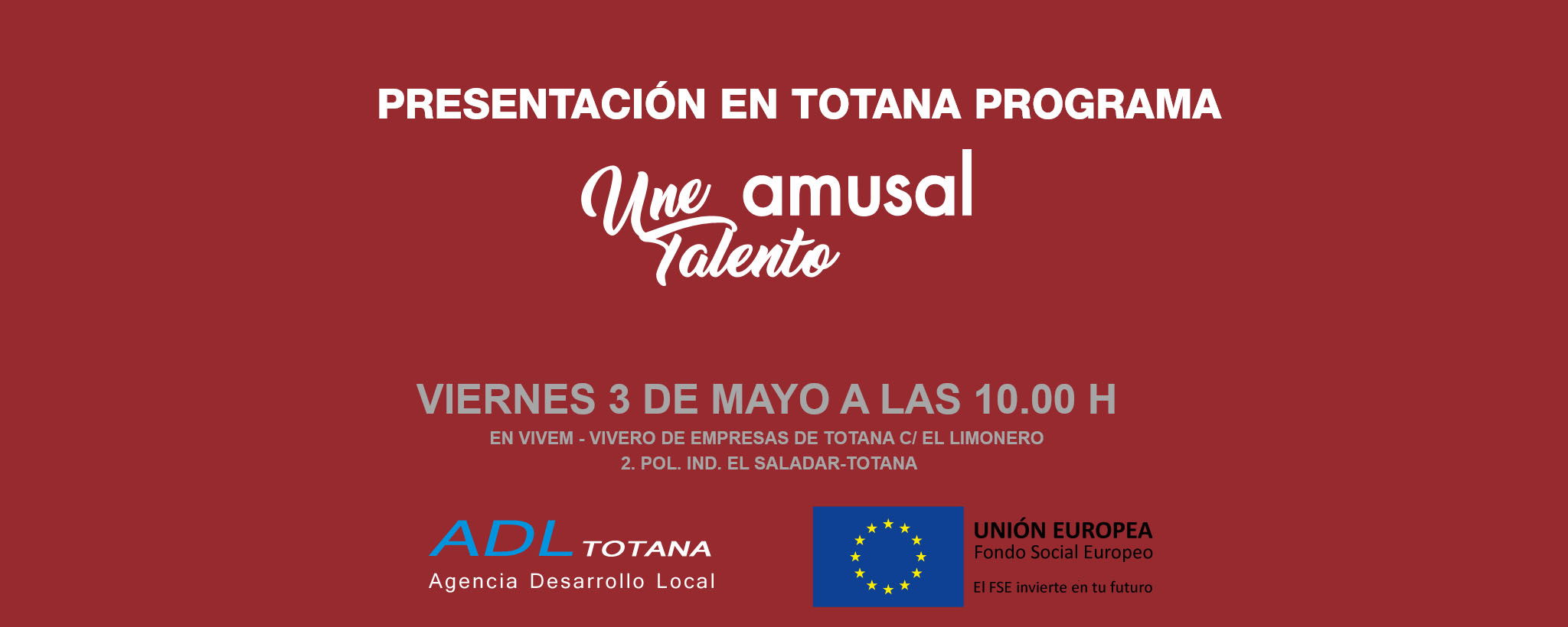 presentación Totana Une Talento